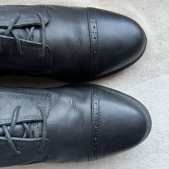 Ariat Cobalt Performer Pro Cordovan Black Leather Combat Boot Men‎ 9.5 D Lace Up main image 5